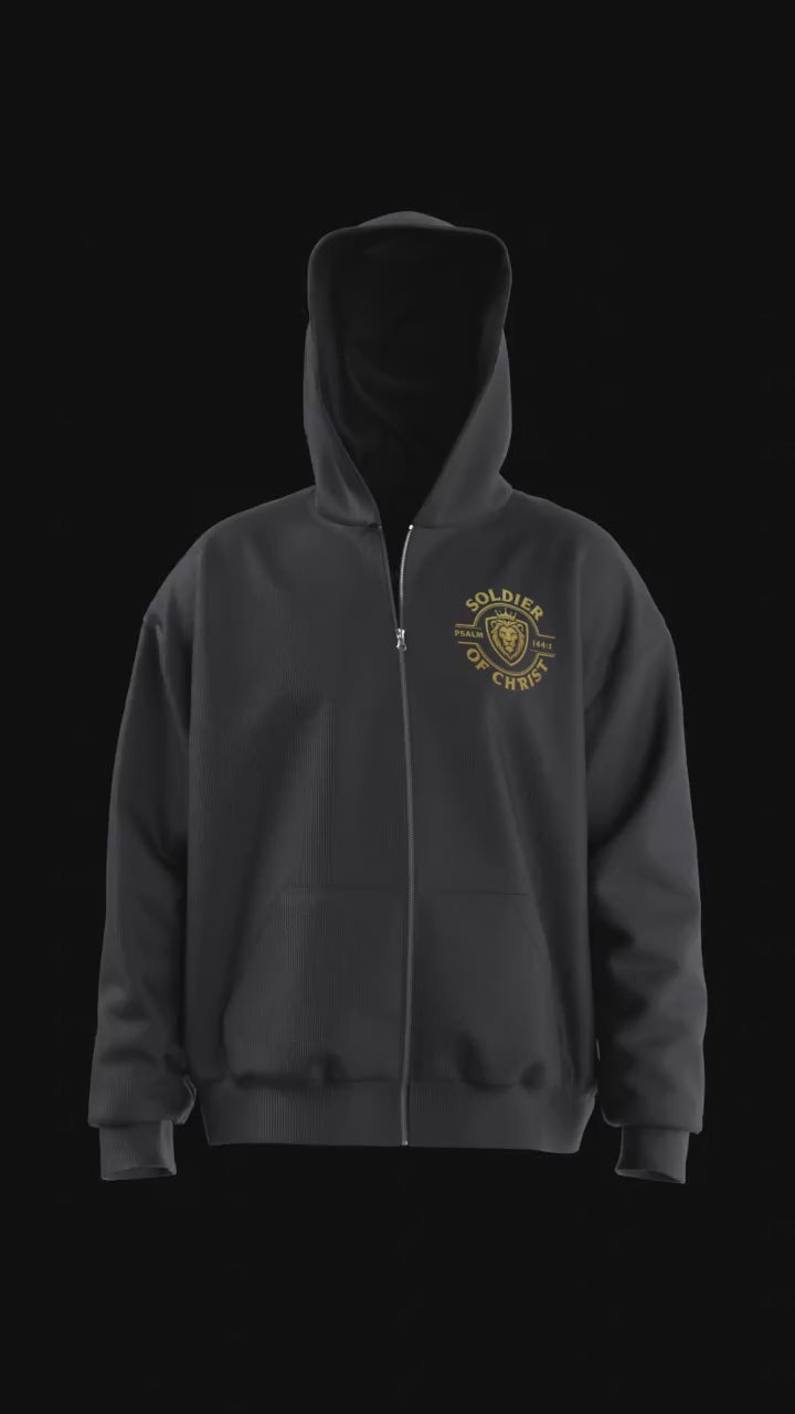 SOLDIER OF CHRIST GOLD HOODIE